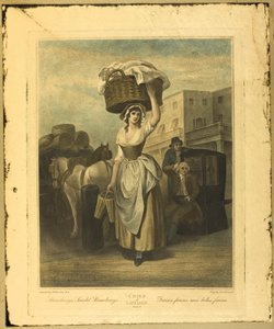 Strawberries, Scarlet Strawberries, Plate 9 from The Cries of London