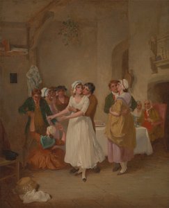 The Mistletoe Bough by Francis Wheatley
