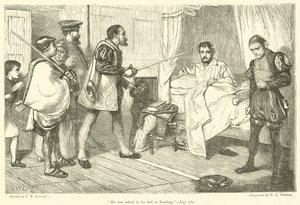 He was seized in his bed at Reading by Francis Wilfred Lawson