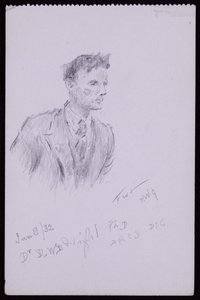 Portrait of Dr. DWD Wright