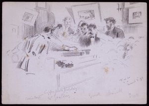 Portrait of F. Demonstration Goulding by Francis Wilfred Lawson