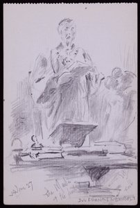 Portrait of Francis Newbolt by Francis Wilfred Lawson