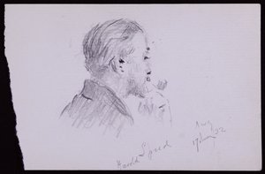 Portrait of Harold Speed by Francis Wilfred Lawson