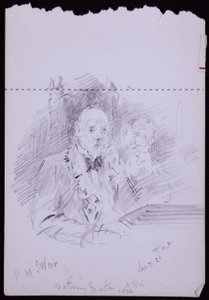 Portrait of RW Schultz Weir by Francis Wilfred Lawson