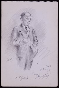 Portrait of R Percy Gossop