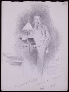 Portrait of Reginald Blomfield