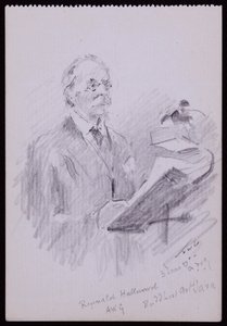 Portrait of Reginald Hallward
