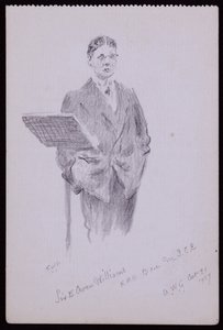 Portrait of Sir Owen Williams by Francis Wilfred Lawson