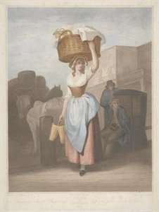 Strawberries, Sweet Strawberries, engraved by Giovanni Vendramini