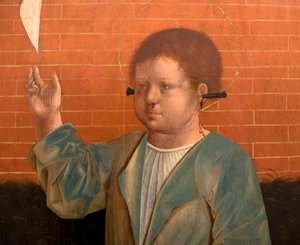 Saint Cyr (detail) by Francisco (attr.to) Henriques