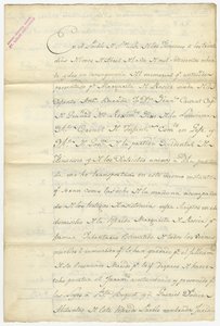 Inventory of Antoine Barada signed Fran. Cruzat, Josef Bexmes, Dodier, Becquet, and others, April 1782 by Francisco Cruzat