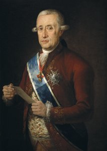 Jose Monino, Count of Floridablanca, Minister of Charles III by Francisco Folc de Cardona