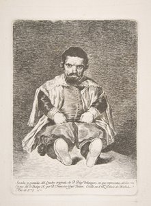 A Dwarf Known as El Primo after Diego Velázquez