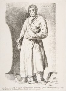 Aesop, from Etchings after Velazquez