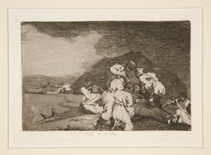 It Serves You Right, Plate 6 from The Disasters of War by Francisco de Goya