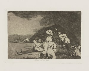 It Serves You Right, Plate 6 from the series The Disasters of War by Francisco de Goya