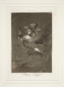 Bon Voyage (pl. 64 from the series Los caprichos)