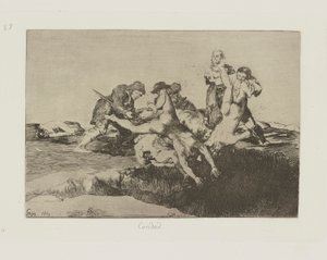 Charity, Plate 27 from the Series The Disasters of War by Francisco de Goya