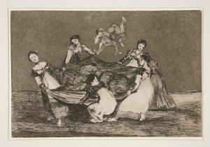 Feminine Folly, Plate 1 from the Series Los Proverbios