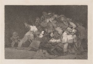 General Folly, also known as The Claws of a Cat and the Dress of a Devotee, from the series Los disparates (Los proverbios) by Francisco de Goya