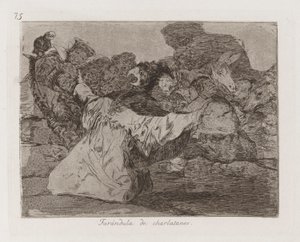Farandula de Charlatanes (Charlatans) by Francisco de Goya