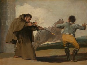 Friar Pedro Shoots El Maragato as His Horse Runs Off, c. 1806