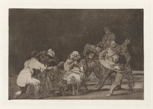 Loyalty, also known as He Who Does Not Like Thee Will Defame Thee in Jest, from the Series Los Disparates (Los Proverbios)
