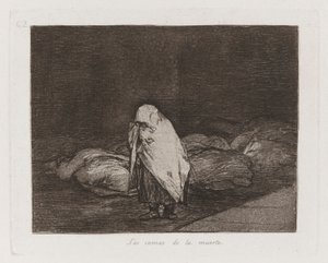 The Beds of Death, Plate 62 from The Disasters of War by Francisco de Goya