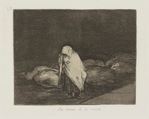 The Beds of Death, from the series The Disasters of War by Francisco de Goya