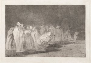 The Men in Sacks, from the series Los disparates by Francisco de Goya