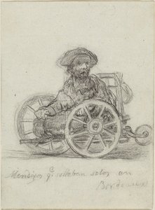 Beggars Who Get about on Their Own in Bordeaux by Francisco de Goya