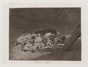 Harvest of the Dead, Plate 63 from Los Desastres de la Guerra (The Disasters of War)