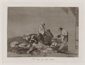 No Need to Shout by Francisco de Goya