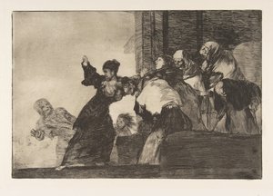 Plate 11 from the Disparates: Poor Folly