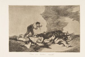 Plate 12 from The Disasters of War: This