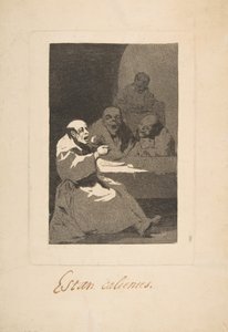 Plate 13 from Los Caprichos: They are Hot, 1797-98