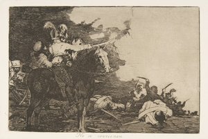 Plate 17 from The Disasters of War by Francisco de Goya