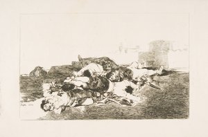 Plate 22 from The Disasters of War: Even worse