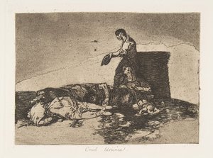 Plate 48 from The Disasters of War: 1811-12 published 1863