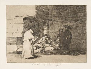 Plate 49 from The Disasters of War: A..., 1811-12, published 1863 by Francisco de Goya