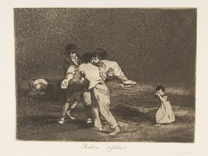 Plate 50 from The Disasters of War (Los Desastres de la Guerra), 1811-12 published 1863 by Francisco de Goya