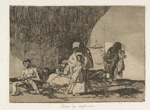 Plate 57 from The Disasters of War: Th..., 1811-12 published 1863 by Francisco de Goya