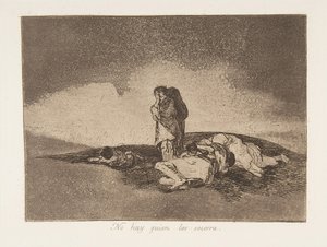 Plate 60 from The Disasters of War by Francisco de Goya