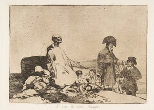 Plate 61 from The Disasters of War: Pe..., 1811-12 published 1863 by Francisco de Goya