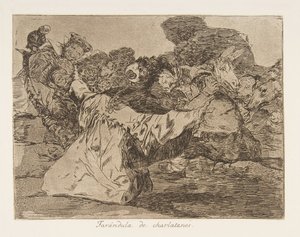 Plate 75 from The Disasters of War by Francisco de Goya