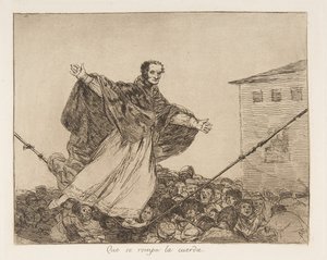 Plate 77 from The Disasters of War by Francisco de Goya