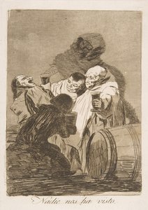 Plate 79 from Los Caprichos: No One Has Seen Us