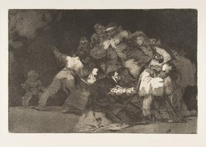 Plate 9 from the Disparates: General folly