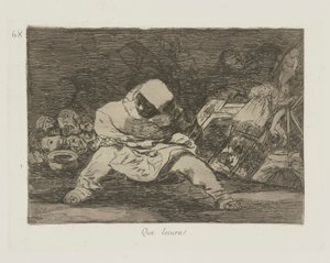 What Madness!, pl. 68 from the series The Disasters of War