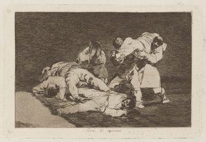 It Will Be the Same, Plate 21 from The Disasters of War